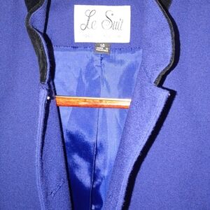 Le Suit Women's Blue Blazer